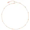 Wholesale Simple Style Solid Color Titanium Steel Necklace 1 Piece
