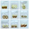 Wholesale Lomi Stylish Oil Pressed Stainless Steel Starfish Earrings Personality Exaggerated Design Vintage Fashion