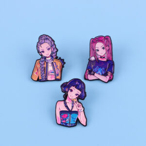 Wholesale Unique Girl's Brooch Cartoon Metal Badge