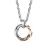 Wholesale Retro Solid Color Stainless Steel Pendant Necklace 1 Piece