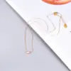 Wholesale PVD Coated Real Gold Plated 18K Gold Rose Gold Plated Heart 304 Stainless Steel Titanium Steel Cute Luxurious Wedding Waterproof Non Tarnish 304 Stainless Steel Titanium Steel Lobster Trigger Clasp Closure Necklace