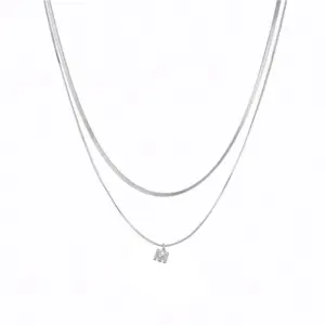 White Gold Color Double Layer / M