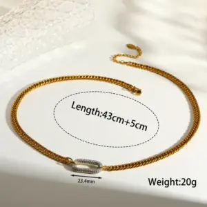 Two-tone Steel Pendant