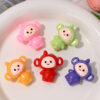 Wholesale Cartoon Teletubbies Rubber Beads DIY Beading