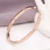 Wholesale Basic Solid Color Stainless Steel 18k Gold Plated Zircon Bangle