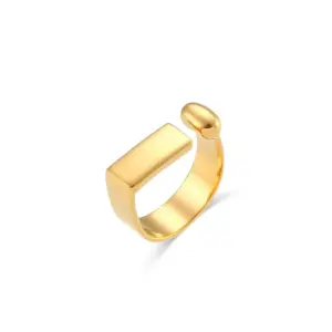 Geometric Bar Opening Ring / No. 6
