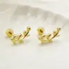 PVD Coated Real Gold Plated 14K Gold Star Moon Heart Shape 304 Stainless Steel Basic Simple Style Waterproof Non Tarnish Ear Studs