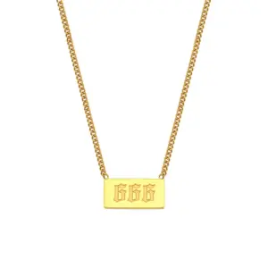 Angel Digital Brand Necklace-666