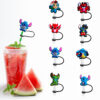 Wholesale Stanley Cup silicone straw sleeve 40/30/20 oz, 10mm cute Stanley