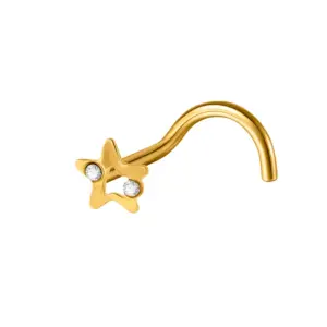 Gold / Rod Thickness * Rod Length 0.8x7mm