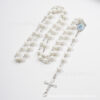 Wholesale Pumpkin Bead Necklace Cross Rosary