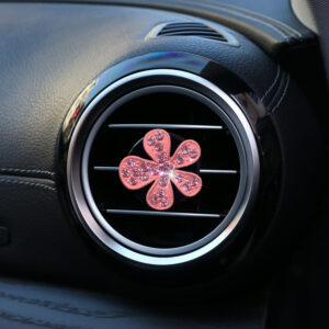 Fragrant model with card slot, 1 pink flower