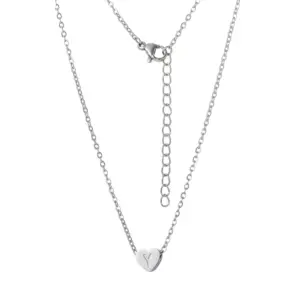 Steel Heart Necklace / Y