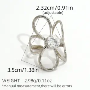 Silver White Diamond / Average Size