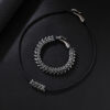 Wholesale Vintage Dark Dragon Spine Leather Alloy Bracelet