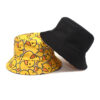 Wholesale Amazon's New Little Yellow Duck Pattern Basin Hat European and American Men's and Women's Sunshade Sun Hat Fashionable Cartoon Fisherman Hat
