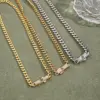 Wholesale Plated 18K Gold Rectangle 304 Stainless Steel Copper Casual Vacation Modern Style Necklace
