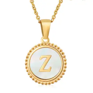 (Including Chain) White Shell Z