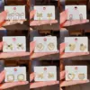 Wholesale Fashion Star Heart Shape Copper Plating Artificial Pearls Zircon Drop Earrings 1 Pair