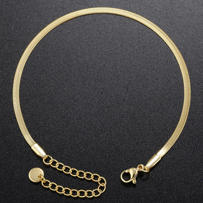 Wholesale Fashion Geometric Stainless Steel Plating Bracelets