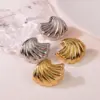 Wholesale 1 Pair Cute Novelty Simple Style Irregular 304 Stainless Steel Imitation Gold Electroplating Ear Studs