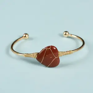 Red Jasper / Gold Style