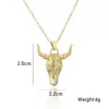 Wholesale Fashion Geometric Copper Pendant Necklace In Bulk