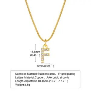 Gold / Letter F