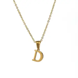 Gold D (Including Chain)