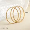 Wholesale Punk Simple Style Round 304 Stainless Steel Plain Bracelet In Bulk