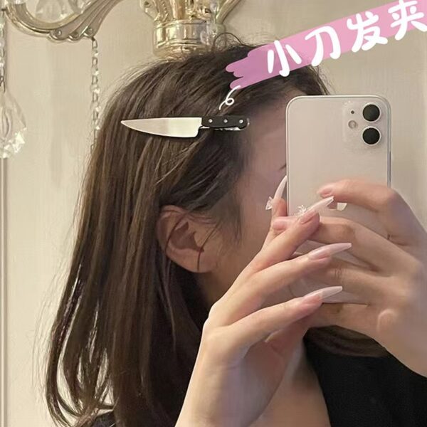 Wholesale Small knife hair clip