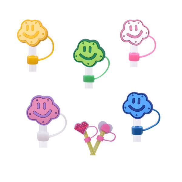 Wholesale Cute food internet celebrity straw cover