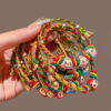 oly-5ef7d459c788842e7ab16446ce486121 Wholesale Five-colored rope woven rice dumpling ethnic style bracelet