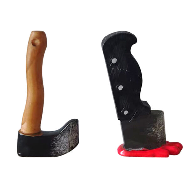 Wholesale Hot New Tourist Refrigerator Stickers UV Embossed Resin Crafts Axe Knife Model Magnetic Refrigerator Stickers Souvenirs