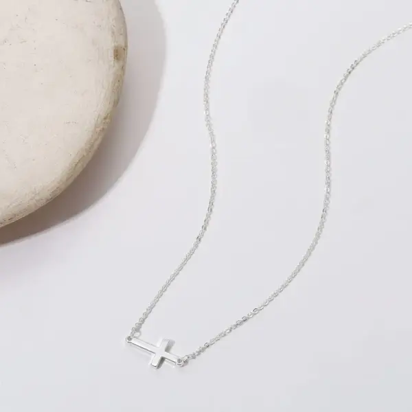 Wholesale Fashion Geometric Stainless Steel Plating Necklace 1 Piece
