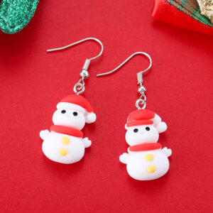 Snowman wearing hat