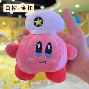 White Hat Star Kabi + Gold Buckle / 13cm high