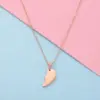 304 Stainless Steel Heart Shape PVD Coated 18K Real Gold Plated Simple Style Waterproof Non Tarnish Necklace