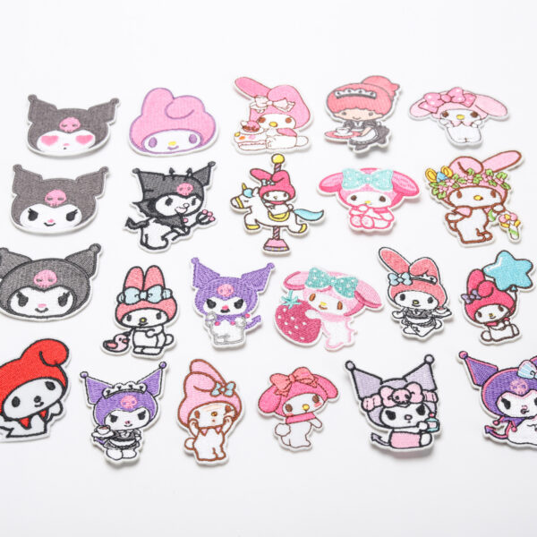 Wholesale cartoon anime in stock cloth stickers clothes DIY Patches OLY Exclusive