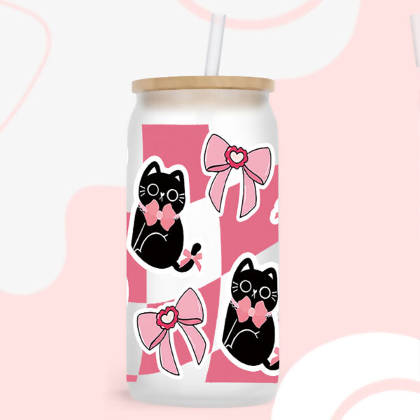 Wholesale Complex and cute patterns 16oz Cup UV DTF Wraps