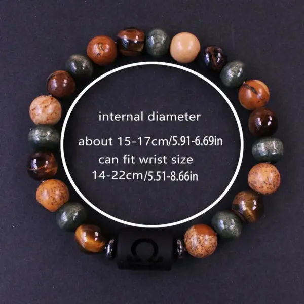 Wholesale Twelve Constellation Couple Bracelet Hot Tiger Eye Handmade Bracelet Shooter Bracelet Couple