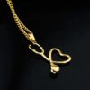 oly-5f542706e15d8bc4159c19ef213ab446 Wholesale titanium steel stethoscope pendant hip hop titanium steel necklace jewelry