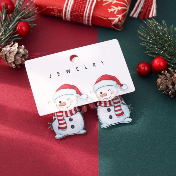 Wholesale Christmas Acrylic Earrings