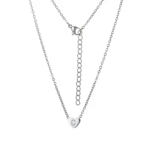 Steel Heart Necklace / C