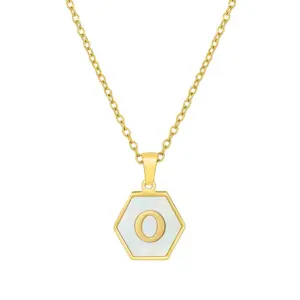 White Shell O (Including Chain)