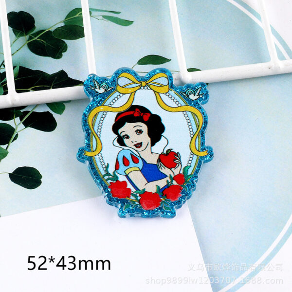Wholesale Loose powder cartoon cute character and animal ornaments acrylic