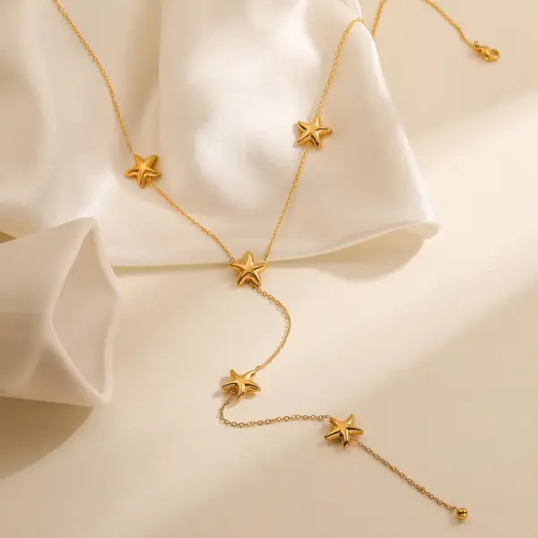 Wholesale Vacuum Plating Geometric Heart Shape 304 Stainless Steel Simple Style Commute 304 Stainless Steel Pendant Necklace