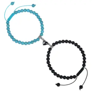 Turquoise Frosted Stone Bracelet