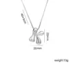 Copper White Gold Plated Basic Plating Letter Pendant Necklace