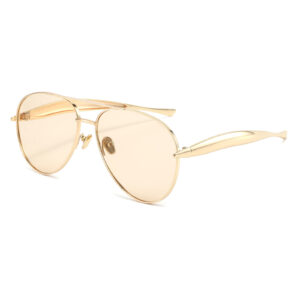 As shown in the picture / C4. gold framed champagne slices